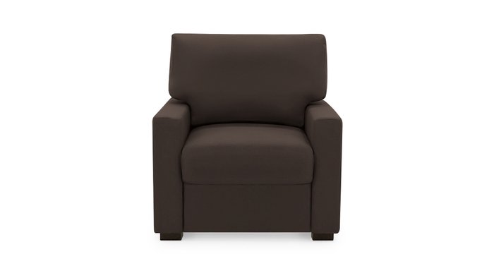 Кресло Непал темно-коричневого цвета - купить Интерьерные кресла по цене 22200.0