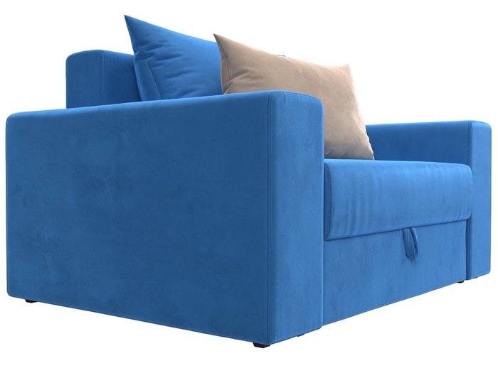 Кресло-кровать Мэдисон темно-голубого цвета - лучшие Интерьерные кресла в INMYROOM