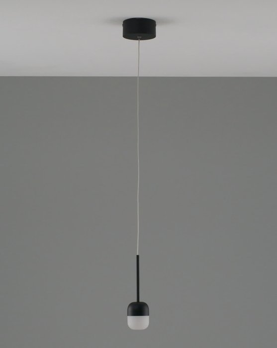 Подвесной светодиодный светильник Drop черного цвета - лучшие Подвесные светильники в INMYROOM