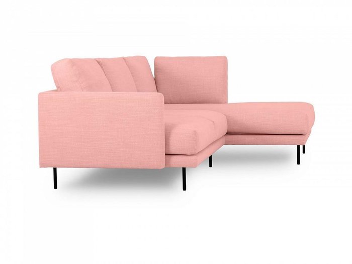 Угловой диван Ricadi розового цвета - лучшие Угловые диваны в INMYROOM
