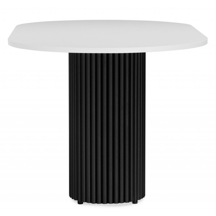 Обеденный стол Барон О 90х180 белого цвета - лучшие Обеденные столы в INMYROOM