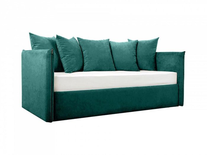 Кровать-кушетка Milano зеленого цвета