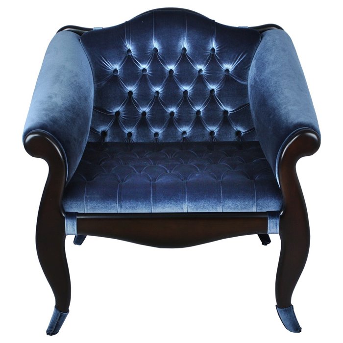 Кресло Марсель синего цвета - купить Интерьерные кресла по цене 131016.0