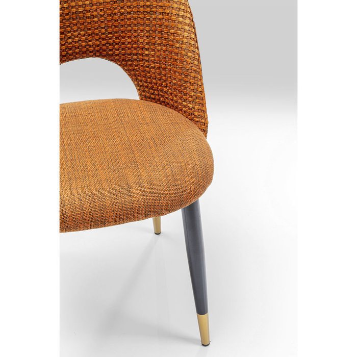 Стул Hudson оранжевого цвета - купить Обеденные стулья по цене 24458.0