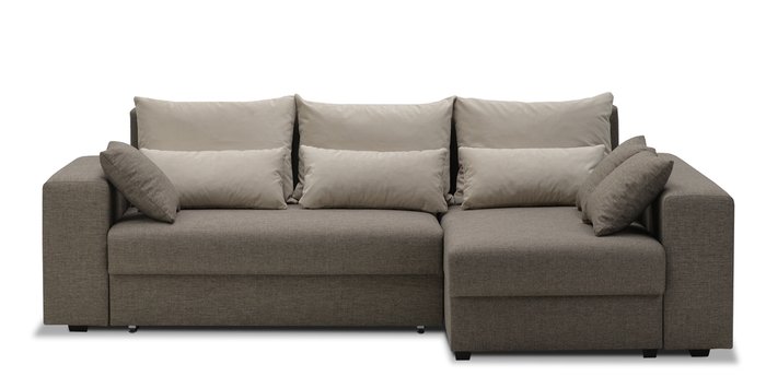 Угловой диван-кровать Майами бежевого цвета - купить Угловые диваны по цене 28140.0