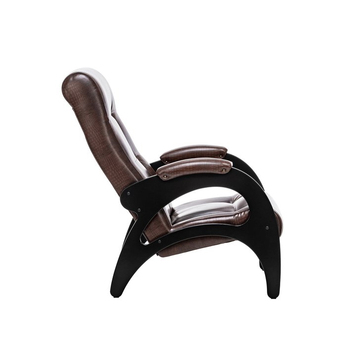 Кресло для отдыха Модель 41 темно-коричневого цвета - лучшие Интерьерные кресла в INMYROOM