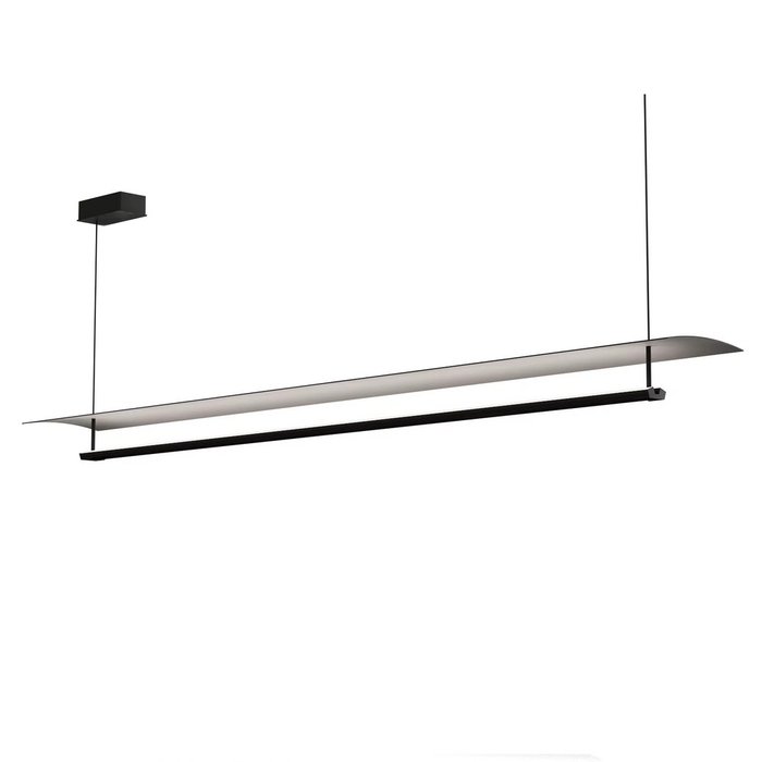 Подвесной светильник SimpLumen Shade Two черного цвета