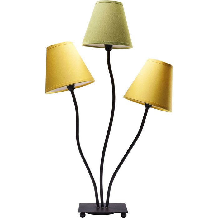 Лампа настольная Flexible с желтыми плафонами - купить Настольные лампы по цене 8550.0