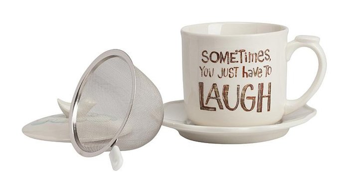Чайный набор Sometimes You Just Have To Laugh - купить Для чая и кофе по цене 2295.0