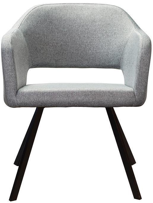 Кресло Oscar Arki Сканди Грей серого цвета - лучшие Интерьерные кресла в INMYROOM