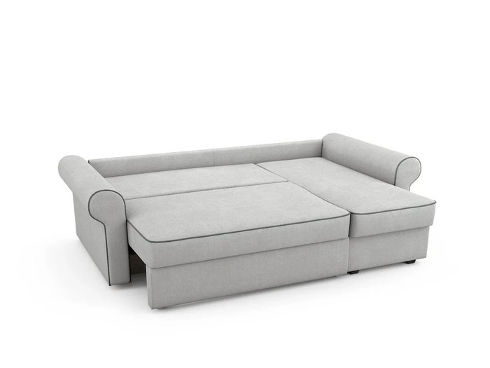 Угловой Диван-кровать Tulon правый светло-серого цвета - купить Угловые диваны по цене 75400.0