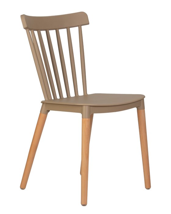 Стул обеденный Theo бежевого цвета - купить Обеденные стулья по цене 4640.0