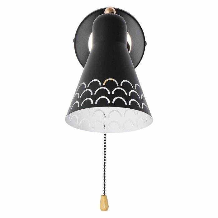 Спот Chilly MR1530-1W (металл, цвет черный) - лучшие Бра и настенные светильники в INMYROOM