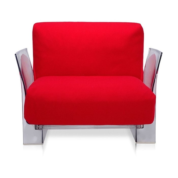 Кресло Pop красного цвета
