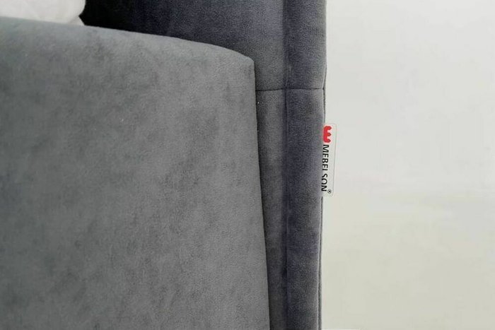 Кровать Альба 90х200 серого цвета с подъемным механизмом - лучшие Кровати для спальни в INMYROOM
