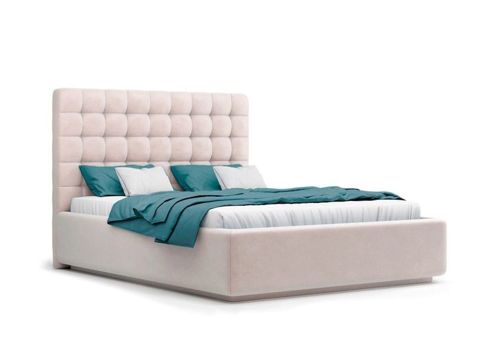 Кровать Vita бежевого цвета с ортопедическим основанием 140х200 - купить Кровати для спальни по цене 24821.0