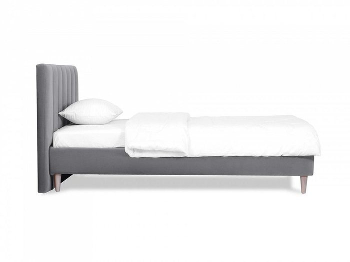 Кровать Prince Louis L 120х200 серого цвета  - купить Кровати для спальни по цене 53190.0