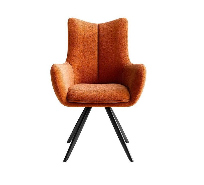 Стул DikLine 351 терракотового цвета - купить Офисные стулья (не использовать) по цене 11590