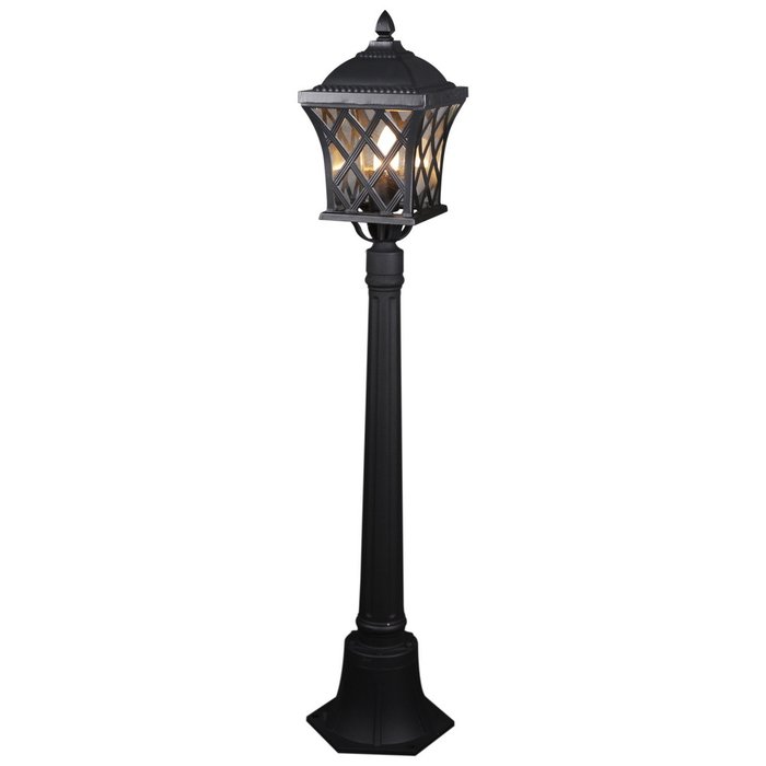 Наземный уличный светильник 09017-0.7-001SL BK черного цвета - купить Наземные светильники по цене 5040.0
