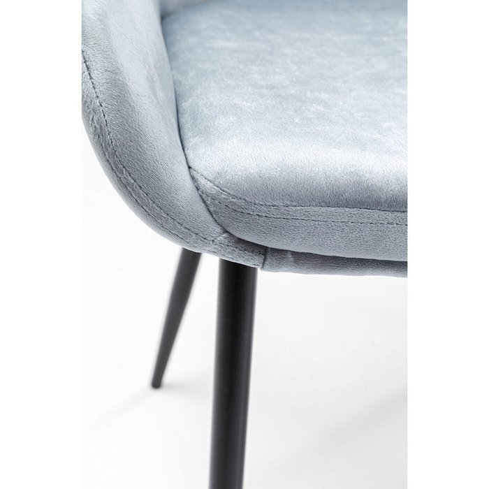 Стул мягкий East Side серого цвета - лучшие Обеденные стулья в INMYROOM