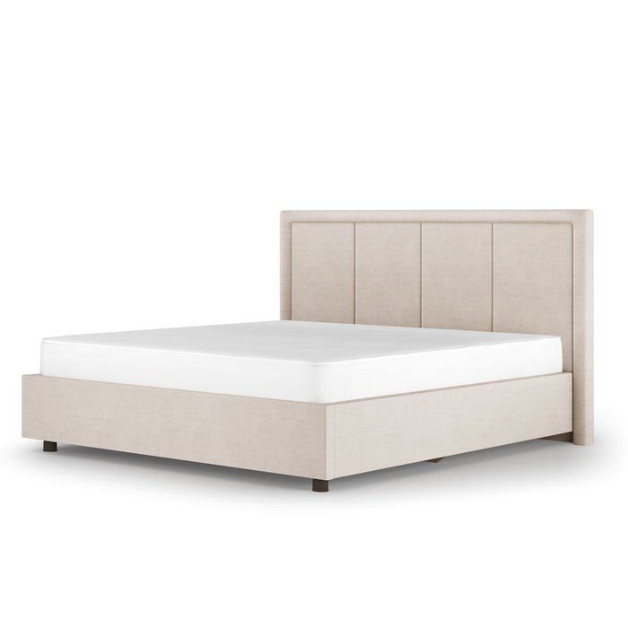 Кровать-8М 180х200 светло-бежевого цвета с подъёмным основанием  - купить Кровати для спальни по цене 39500.0