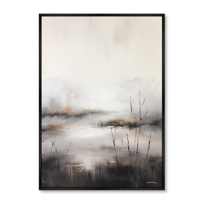 Репродукция картины Landscape Collection, Fog, 2024г.