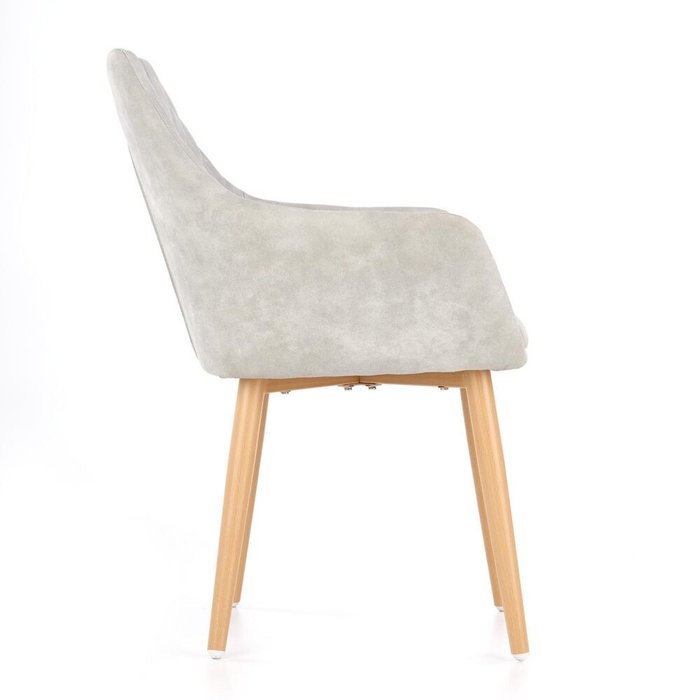 Стул K287 серого цвета - лучшие Обеденные стулья в INMYROOM