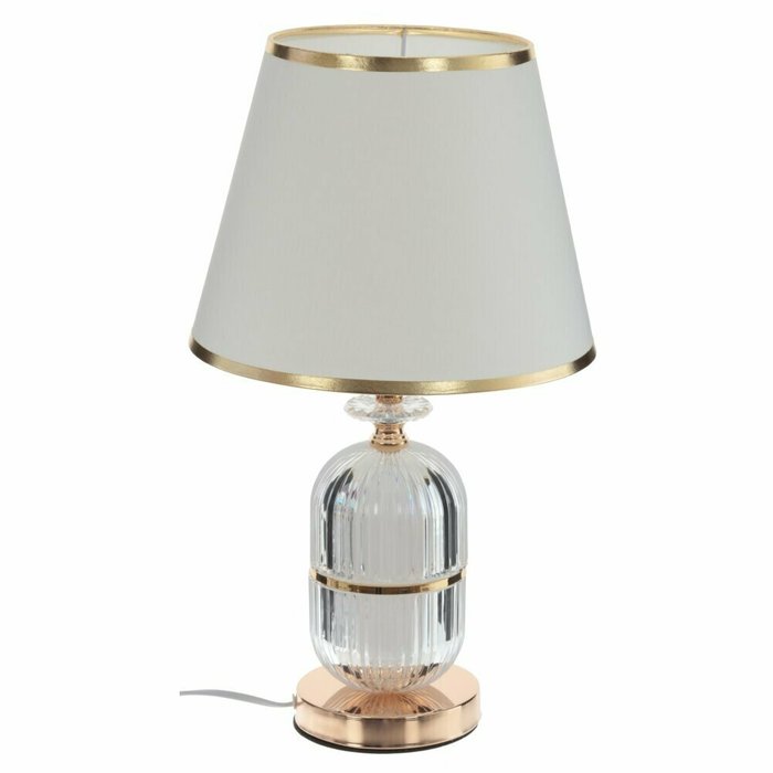 Настольная лампа с основанием золотого цвета - купить Настольные лампы по цене 3925.0