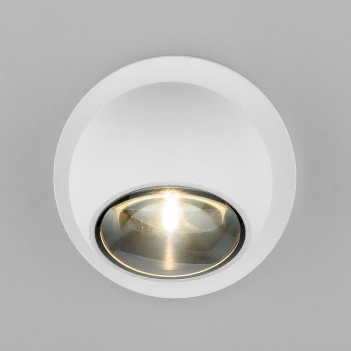 Уличный настенный светодиодный светильник Ball белого цвета - купить Настенные уличные светильники по цене 8930.0