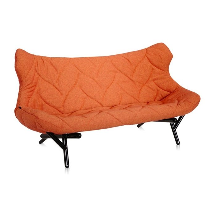 Диван Foliage оранжевого цвета - купить Прямые диваны по цене 425464.0