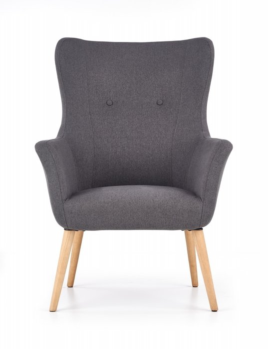 Кресло Cotto темно-серого цвета - купить Интерьерные кресла по цене 25913.0
