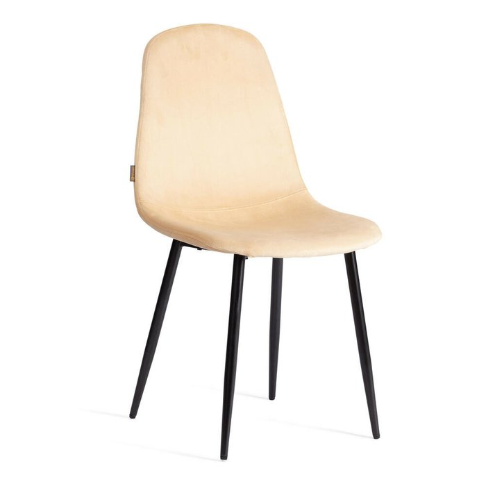 Комплект из четырех стульев Breeze песочного цвета - купить Обеденные стулья по цене 10800.0
