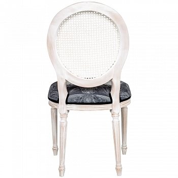 Стул Дворец Тюильри со спинкой из ротанга - лучшие Обеденные стулья в INMYROOM