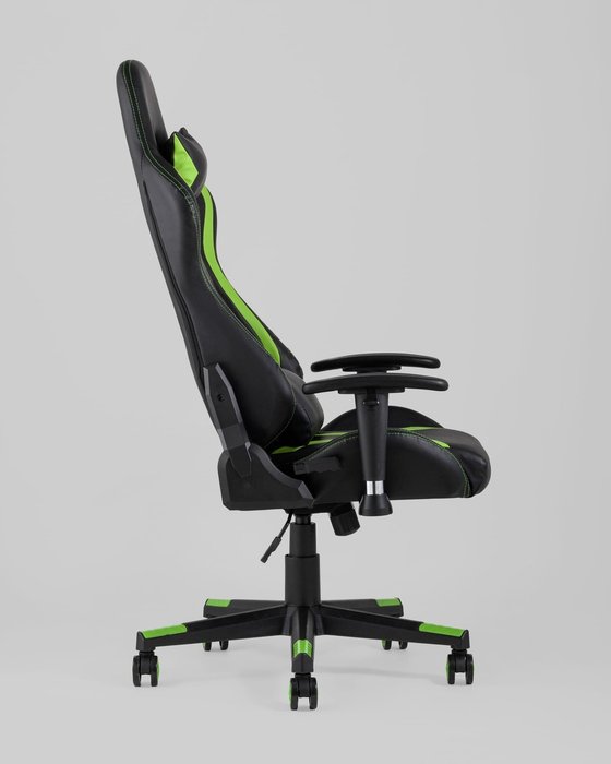 Кресло игровое Top Chairs Cayenne черно-зеленого цвета - лучшие Офисные кресла в INMYROOM
