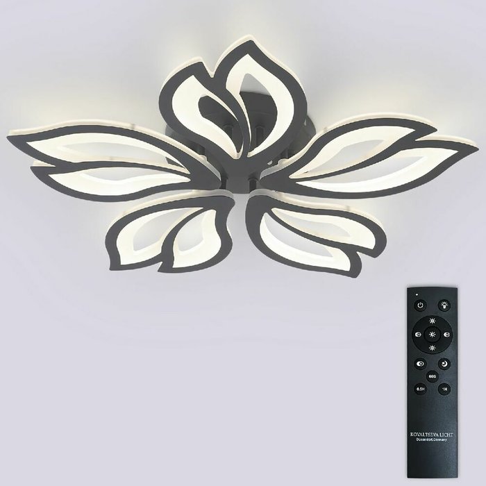 Потолочная люстра Fortuna LED LAMPS 81107/5C (акрил, цвет белый)