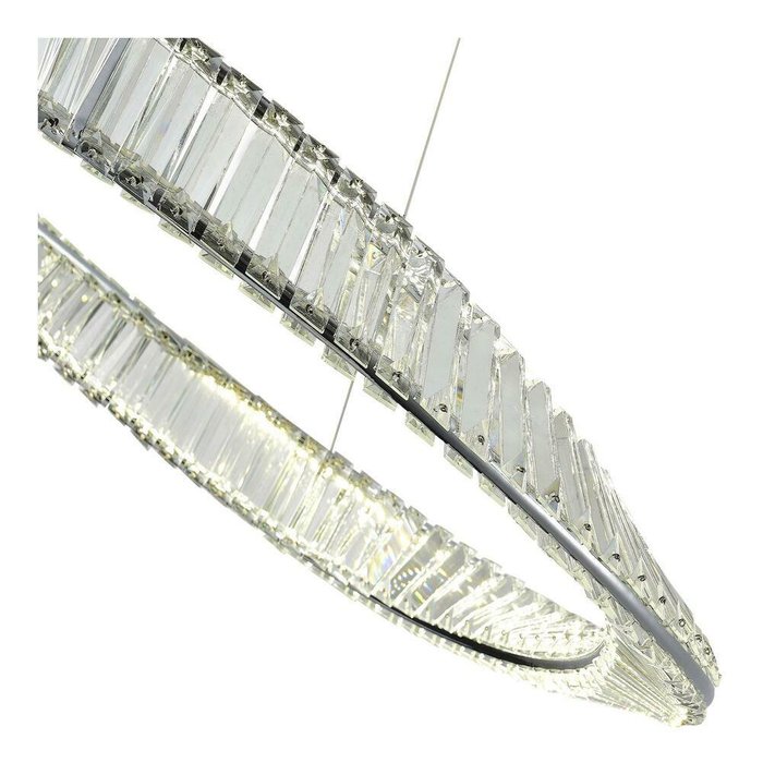 Светильник подвесной ST-Luce Хром/Прозрачный LED 1*45W 4000K RITORTO - лучшие Подвесные светильники в INMYROOM
