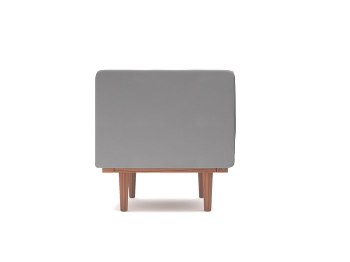 Кресло Грандис светло-серого цвета - купить Интерьерные кресла по цене 34990.0
