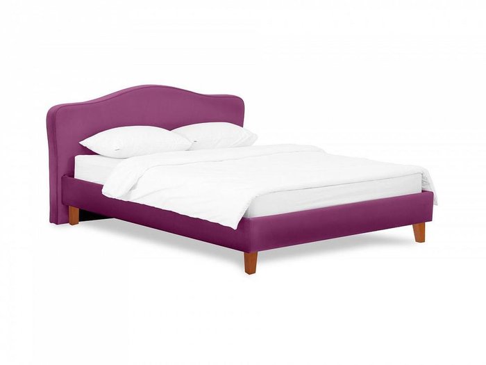 Кровать Queen II Elizabeth L 160х200 пурпурного цвета - купить Кровати для спальни по цене 43800.0
