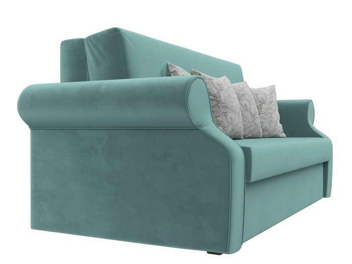 Диван-кровать Софт бирюзового цвета - лучшие Прямые диваны в INMYROOM