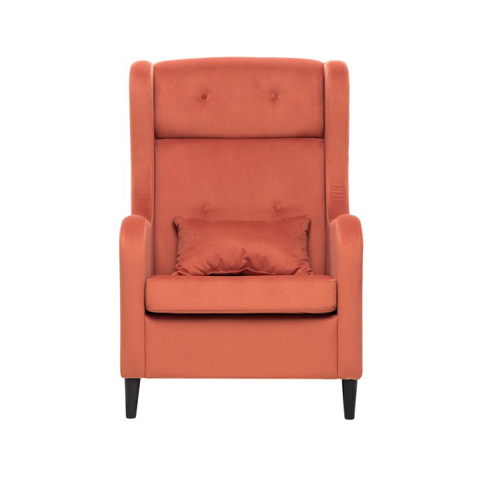 Кресло Галант оранжевого цвета - купить Интерьерные кресла по цене 26060.0