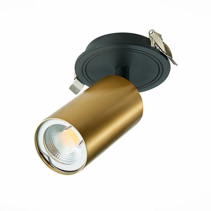 Встраиваемый светильник Dario золотичтого цвета - купить Встраиваемые споты по цене 1370.0