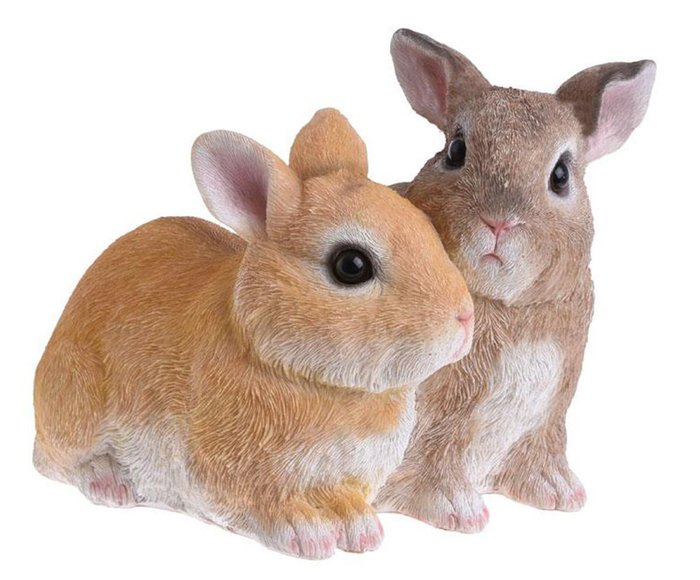 Статуэтка двух кроликов