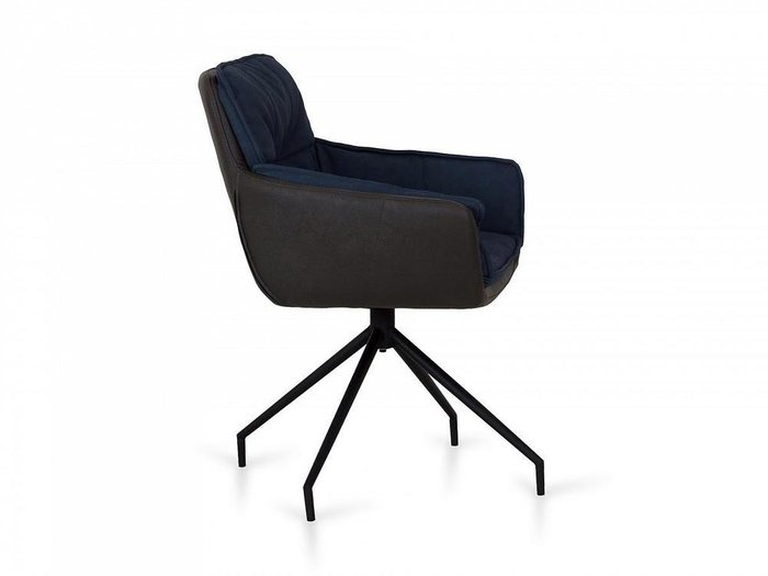 Кресло Palma сине-коричневого цвета - лучшие Офисные кресла в INMYROOM