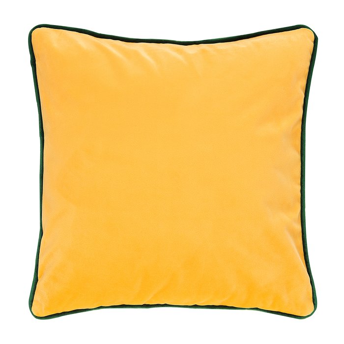 Декоративная подушка Shangri La 40х40 желтого цвета