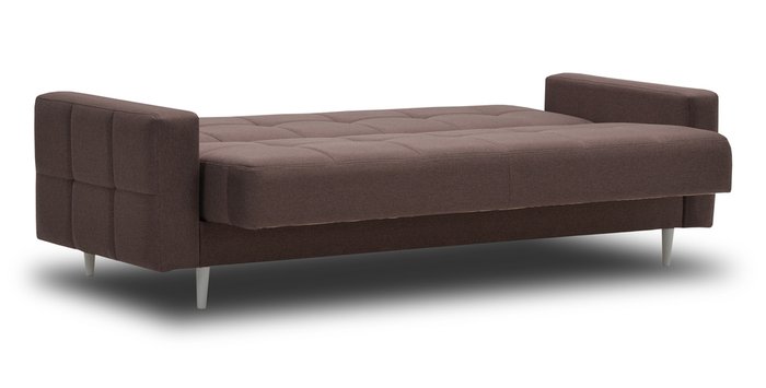 Диван-кровать Виконт коричневого цвета - лучшие Прямые диваны в INMYROOM