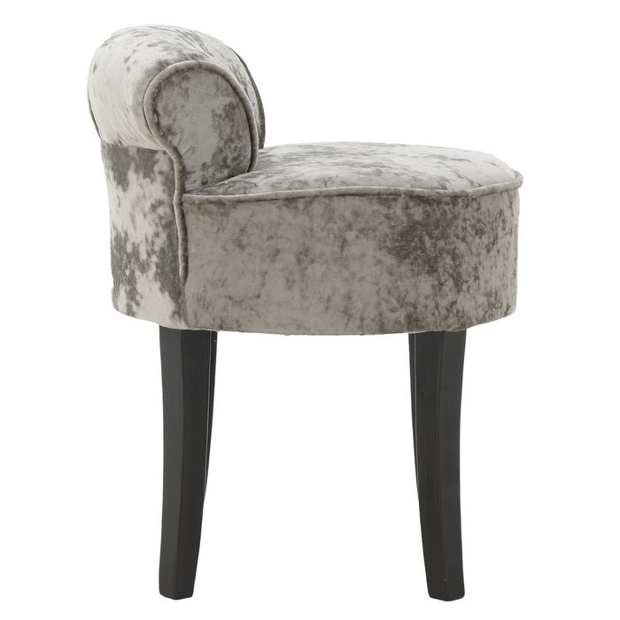 Стул с низкой спинкой серого цвета - купить Обеденные стулья по цене 13800.0