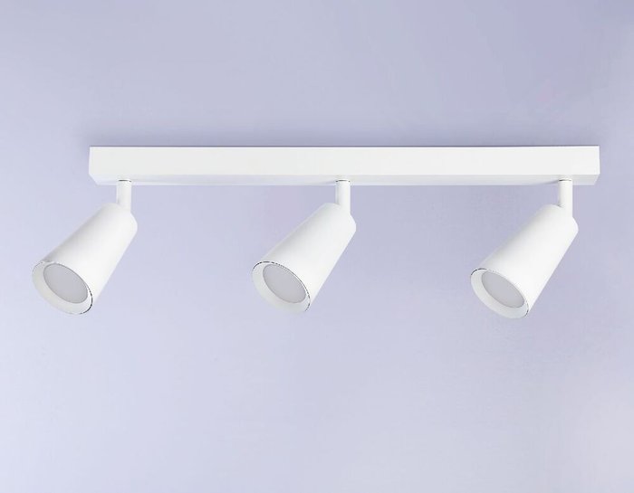 тройные споты TECHNO SPOT TA13148 (металл, цвет белый) - купить Накладные споты по цене 5120