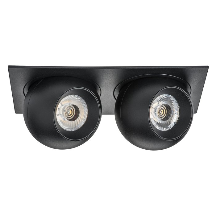 Светильник INTERO LED 9W*2 850LM*2 24G ЧЕРНЫЙ 3000K (217527+217072+217072) Светильник INTERO LED 9W*2 850LM*2 24G ЧЕРНЫЙ 3000K (217527+217072+217072)