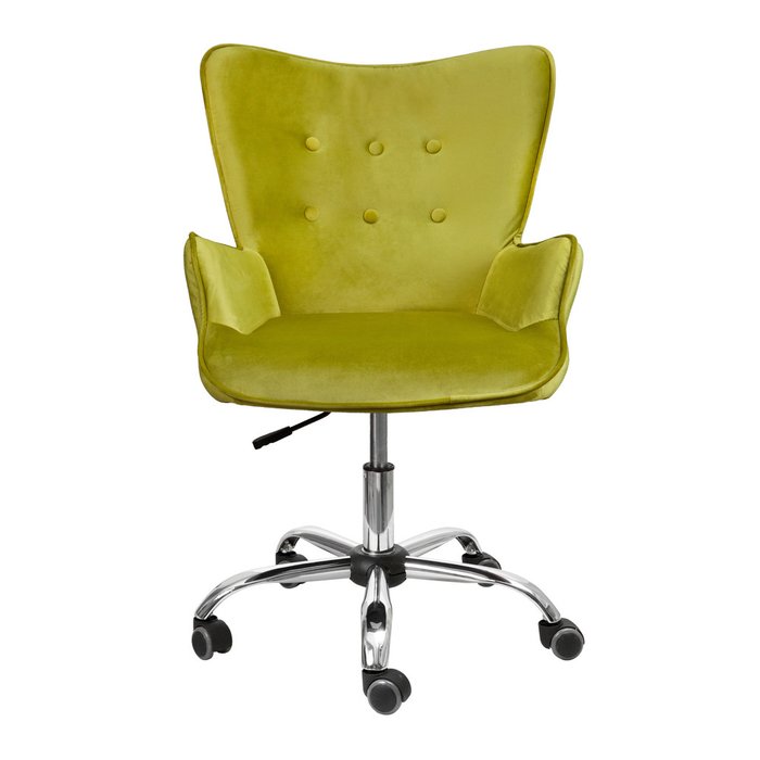 Кресло поворотное Bella оливкового цвета - купить Офисные кресла по цене 12850.0