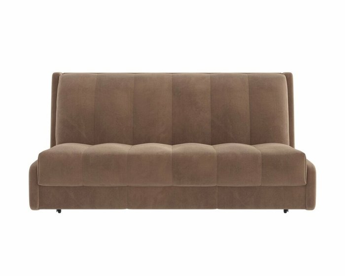 Кровать-диван Венеция М коричнево-бежевого цвета - купить Прямые диваны по цене 61990.0